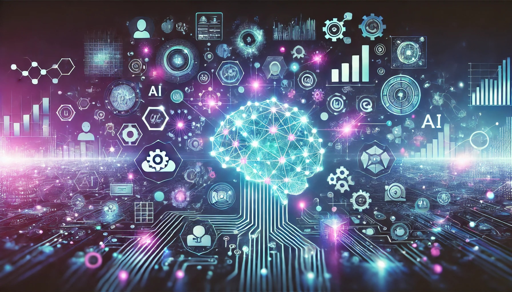 A visual representation of AI integration in SMB operations.